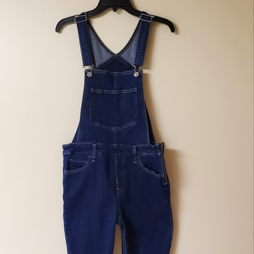 Levi's dark wash jegging Overalls